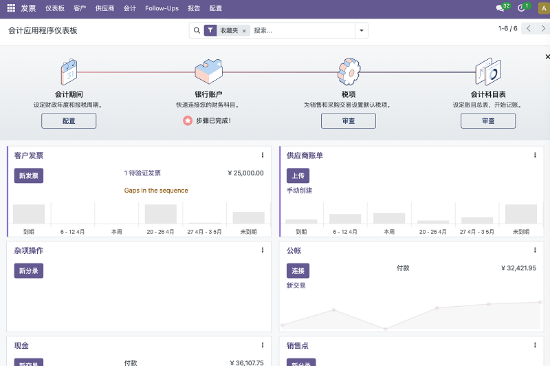 Odoo系统架构图