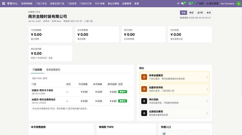 加盟要货